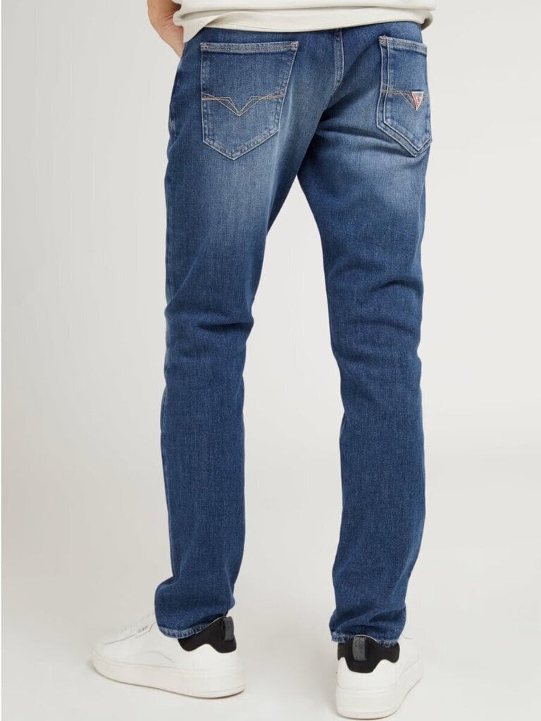 GUESS JEANS Miami Skinny Low Rise Blue 32' 563934258 cena un informācija | Vīriešu džinsi | 220.lv