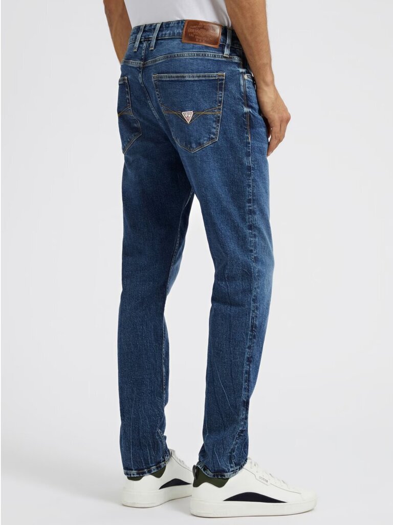 GUESS JEANS Slim Tapered Kent 34' 563934351 cena un informācija | Vīriešu džinsi | 220.lv