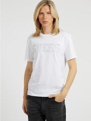 GUESS JEANS Ermak Pure White 563934430 цена и информация | Мужские футболки | 220.lv