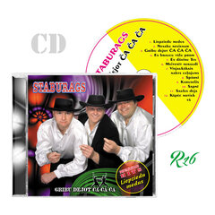 CD STABURAGS - "Gribu dejot Ča Ča Ča" cena un informācija | Vinila plates, CD, DVD | 220.lv