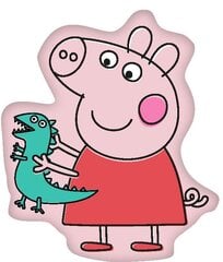 Peppa Pig formas spilvens cena un informācija | Dekoratīvie spilveni un spilvendrānas | 220.lv