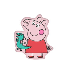 Peppa Pig formas spilvens cena un informācija | Dekoratīvie spilveni un spilvendrānas | 220.lv