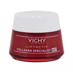 VICHY Liftactiv Collagen Specialist Nakts krēms 50 ml cena un informācija | Sejas krēmi | 220.lv