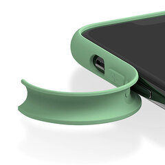 Silikona apvalks priekš iPhone 11 Pro Max (6,5″) – Piparmētru zaļš cena un informācija | Telefonu vāciņi, maciņi | 220.lv