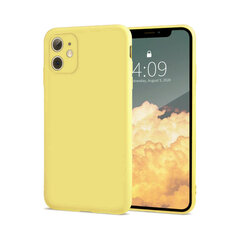 Silikona apvalks priekš iPhone 11 Pro (5,8″) – Dzeltens cena un informācija | Telefonu vāciņi, maciņi | 220.lv