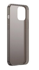 Baseus Frosted Glass Case Жесткий чехол с гибким каркасом для iPhone 12/12 Pro чёрный цена и информация | Чехлы для телефонов | 220.lv