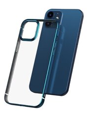 Силиконовый чехол Baseus Shining Case (Anti-fall) синий  для iPhone 12/12Pro цена и информация | Чехлы для телефонов | 220.lv