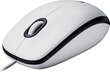 Datorpele Logitech M100 White цена и информация | Peles | 220.lv