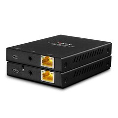 50 m Cat.6 HDMI 4K60 un IR Paplašinātājs ar PoC & Loop Out Lindy 38205 cena un informācija | Adapteri un USB centrmezgli | 220.lv