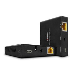 50m Cat.6 HDMI 4K60 & IR Extender with PoC & Loop Out Lindy 38205 цена и информация | Адаптеры и USB разветвители | 220.lv