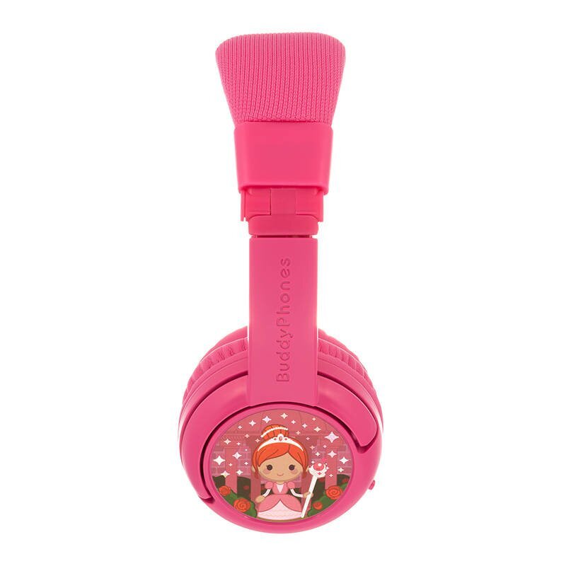 BuddyPhones kids headphones wireless PlayPlus (Pink) цена и информация | Austiņas | 220.lv