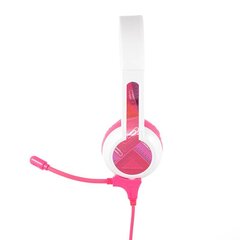 BuddyPhones kids headphones wired StudyBuddy (Pink) cena un informācija | Austiņas | 220.lv