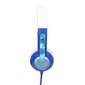 BuddyPhones kids headphones wired Discover (Blue) cena un informācija | Austiņas | 220.lv