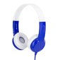 BuddyPhones kids headphones wired Discover (Blue) cena un informācija | Austiņas | 220.lv