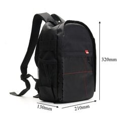  Backpack Black цена и информация | Футляры, чехлы для фотоаппаратов и объективов | 220.lv