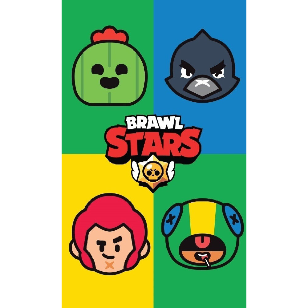 Brawl Star dvielis 30x50 cena un informācija | Dvieļi | 220.lv