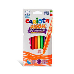 Фломастеры CARIOCA NEON, 12 цветов цена и информация | Принадлежности для рисования, лепки | 220.lv