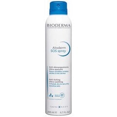 BIODERMA Atoderm SOS Spray aerosols 200 ml cena un informācija | Ķermeņa krēmi, losjoni | 220.lv