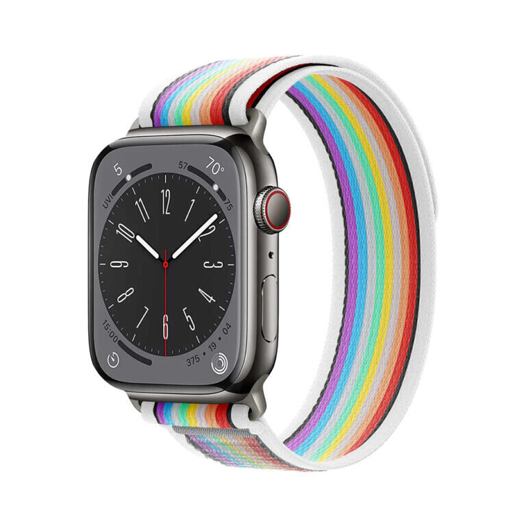 Beep Trail Loop Watch Band Rainbow cena un informācija | Viedpulksteņu un viedo aproču aksesuāri | 220.lv