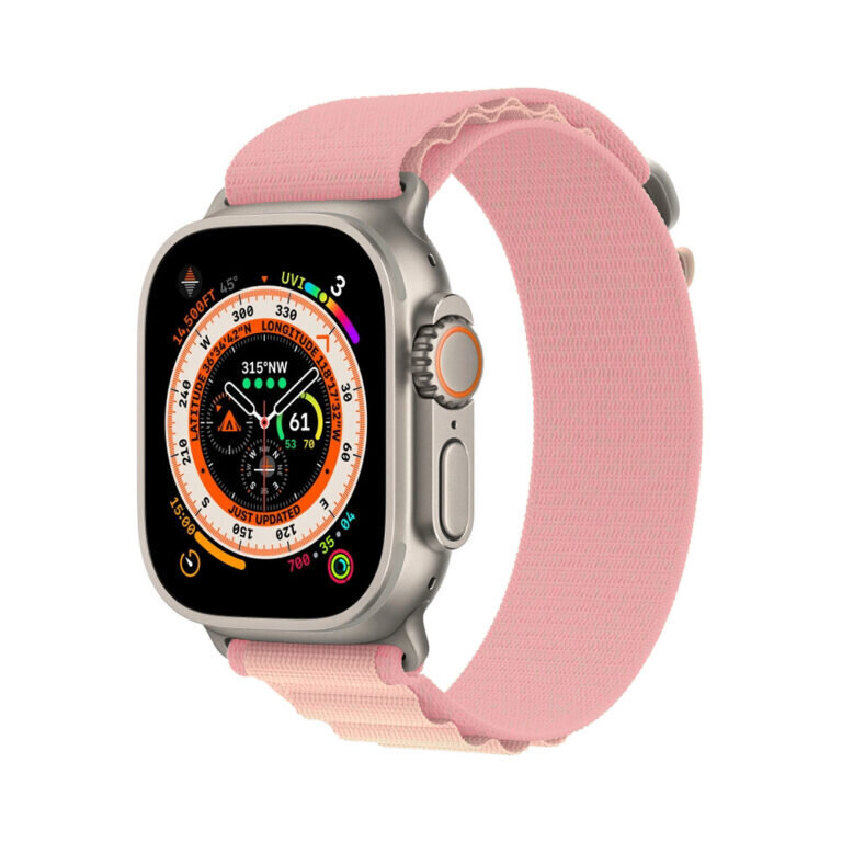 Beep Alpine Loop Watch Band Pink цена и информация | Viedpulksteņu un viedo aproču aksesuāri | 220.lv