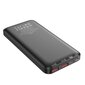 HOCO Portatīvais barošanas 10 000 mAh LCD + PD20W + QC3.0 J90 - Melns цена и информация | Lādētāji-akumulatori (Power bank) | 220.lv