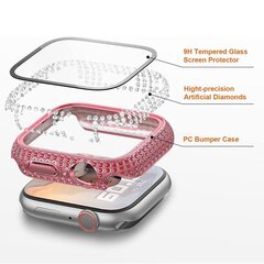 Beep Sparkle Watch Protector Clear Pink cena un informācija | Viedpulksteņu un viedo aproču aksesuāri | 220.lv