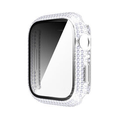 Чехол для Apple Watch Sparkle - Прозрачный- 45мм цена и информация | Аксессуары для смарт-часов и браслетов | 220.lv