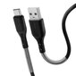 Lādēšanas vads FORCELL Carbon USB to Type C 2.0 2,4A CB-02A (1m) cena un informācija | Savienotājkabeļi | 220.lv