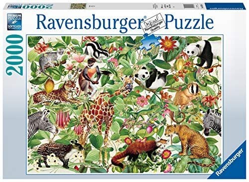 Puzle Ravensburger Džungļi, 2000 d. cena un informācija | Puzles, 3D puzles | 220.lv