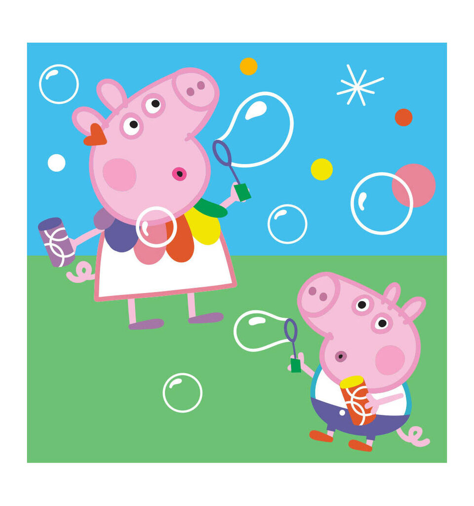 Peppa Pig dvielis 30x30 cena un informācija | Dvieļi | 220.lv