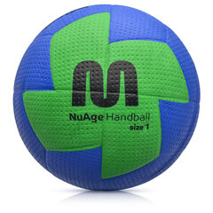 Handbola bumba Meteor Nuage junior 1 blue / green цена и информация | Гандбол | 220.lv