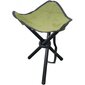 Makšķerēšanas krēsls tūristu saliekamais ķeblītis zaļš 29x29x35cm cena un informācija |  Tūrisma mēbeles | 220.lv
