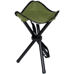 Makšķerēšanas krēsls tūristu saliekamais ķeblītis zaļš 29x29x35cm cena un informācija | Tūrisma mēbeles | 220.lv