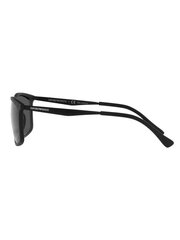 Мужские очки EMPORIO ARMANI Rectangle Matte Black Polar Grey 500021416 цена и информация | Солнцезащитные очки для мужчин | 220.lv