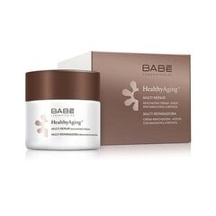 BABE Healty Aging Multi Repair Daudzfunkcionāls nakts atjaunojošs krēms 50 ml cena un informācija | Sejas krēmi | 220.lv