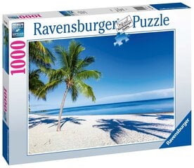 Puzle Ravensburger Pludmale, 1000 d. cena un informācija | Puzles, 3D puzles | 220.lv