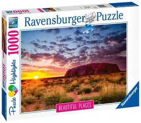 Puzle Ravensburger Ayers Rock Austrālija, 1000 d. cena un informācija | Puzles, 3D puzles | 220.lv