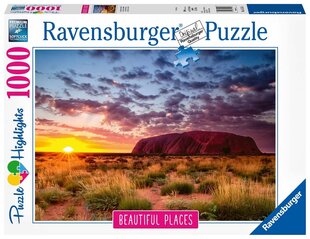 Puzle Ravensburger Ayers Rock Austrālija, 1000 d. cena un informācija | Puzles, 3D puzles | 220.lv