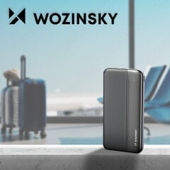 Wozinsky WPBBK1 10000мАч цена и информация | Зарядные устройства Power bank | 220.lv