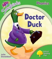 Oxford Reading Tree Songbirds Phonics: Level 2: Doctor Duck, Level 2 цена и информация | Книги для подростков и молодежи | 220.lv