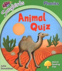 Oxford Reading Tree: Level 2: More Songbirds Phonics: Animal Quiz, Level 2 cena un informācija | Grāmatas pusaudžiem un jauniešiem | 220.lv