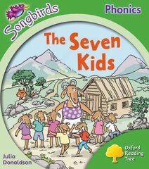 Oxford Reading Tree: Level 2: More Songbirds Phonics: The Seven Kids, Level 2 cena un informācija | Grāmatas pusaudžiem un jauniešiem | 220.lv