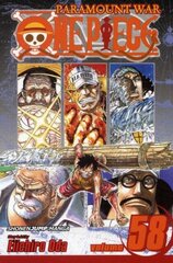 One Piece, Vol. 58: The Name of This Era Is Whitebeard, Volume 58 цена и информация | Фантастика, фэнтези | 220.lv