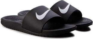 Детские тапочки Nike Kids Kawa Slide, цвет черный цена и информация | Детские тапочки, домашняя обувь | 220.lv