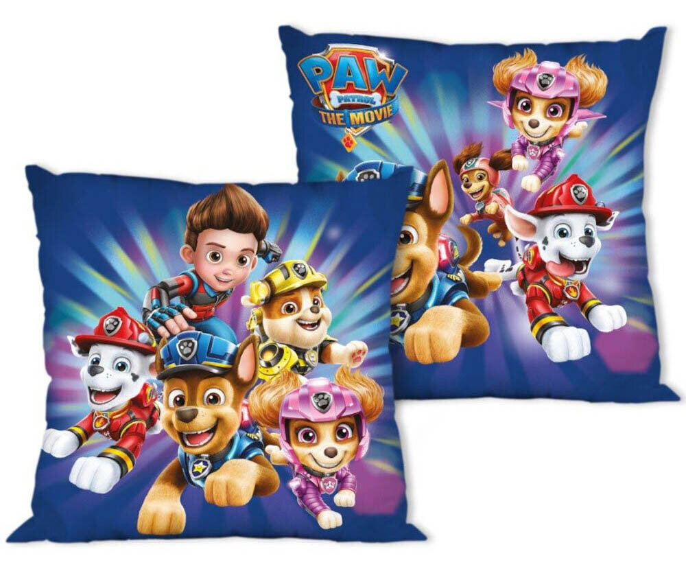 Paw Patrol spilvendrāna 40x40 cena un informācija | Dekoratīvie spilveni un spilvendrānas | 220.lv