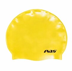Шапочка для плавания  RAS Unisex Standard Yellow цена и информация | Шапочки для плавания | 220.lv