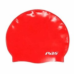 Шапочка для плавания  RAS Unisex Standard Red цена и информация | Шапочки для плавания | 220.lv