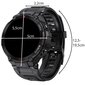 Izoxis K27 Black цена и информация | Viedpulksteņi (smartwatch) | 220.lv