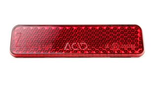 Отражатель для багажника ACID Slim Clip, красный цена и информация | Велосипедные фонари, отражатели | 220.lv