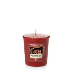 Svece Yankee Candle Crisp Campfire Apples Candle - Aromatic votive candle 49.0g cena un informācija | Sveces un svečturi | 220.lv